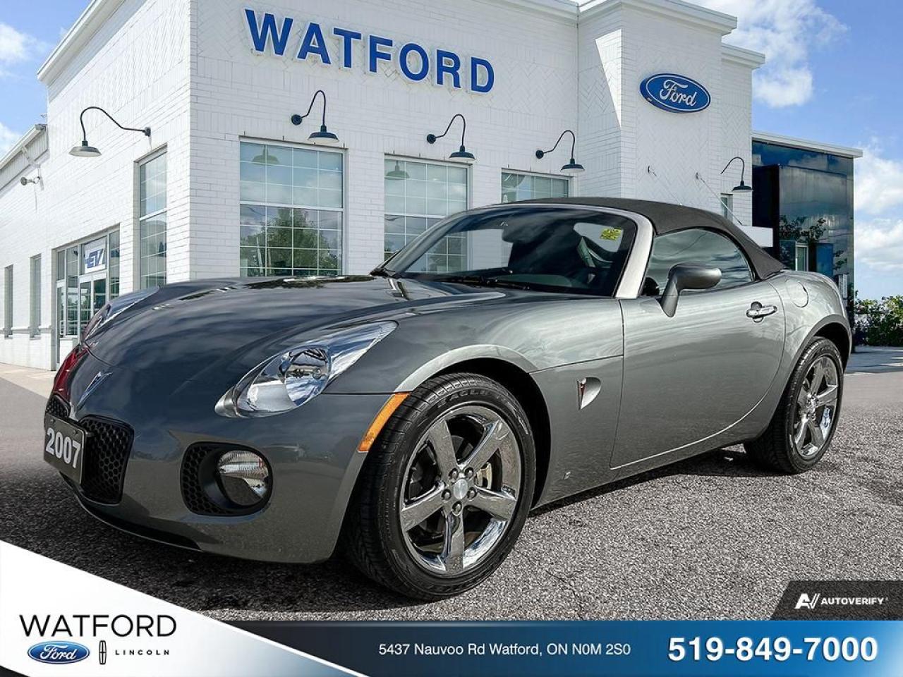 Used 2007 Pontiac Solstice Cabriolet 2 portes GXP for sale in Watford, ON