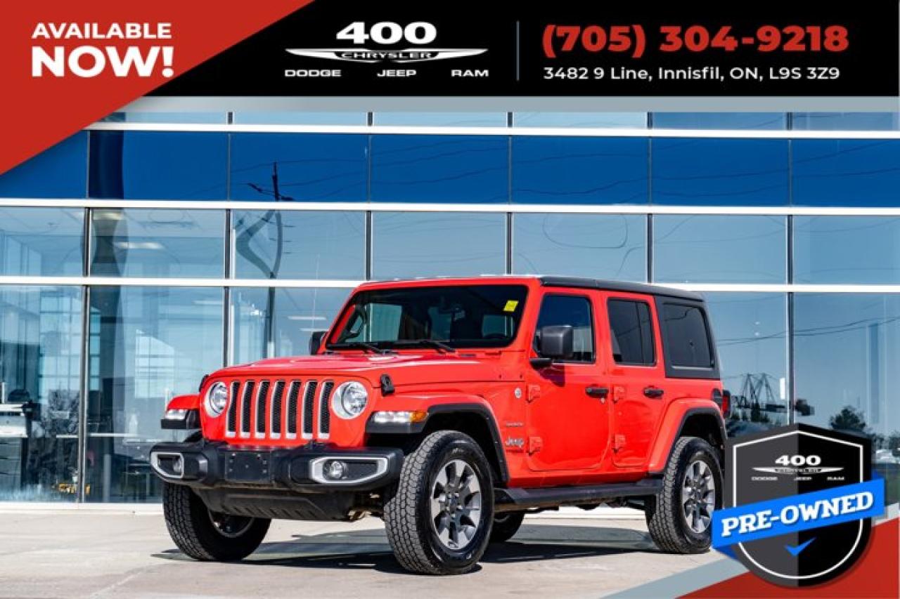 Used 2021 Jeep Wrangler Unlimited Sahara for sale in Innisfil, ON