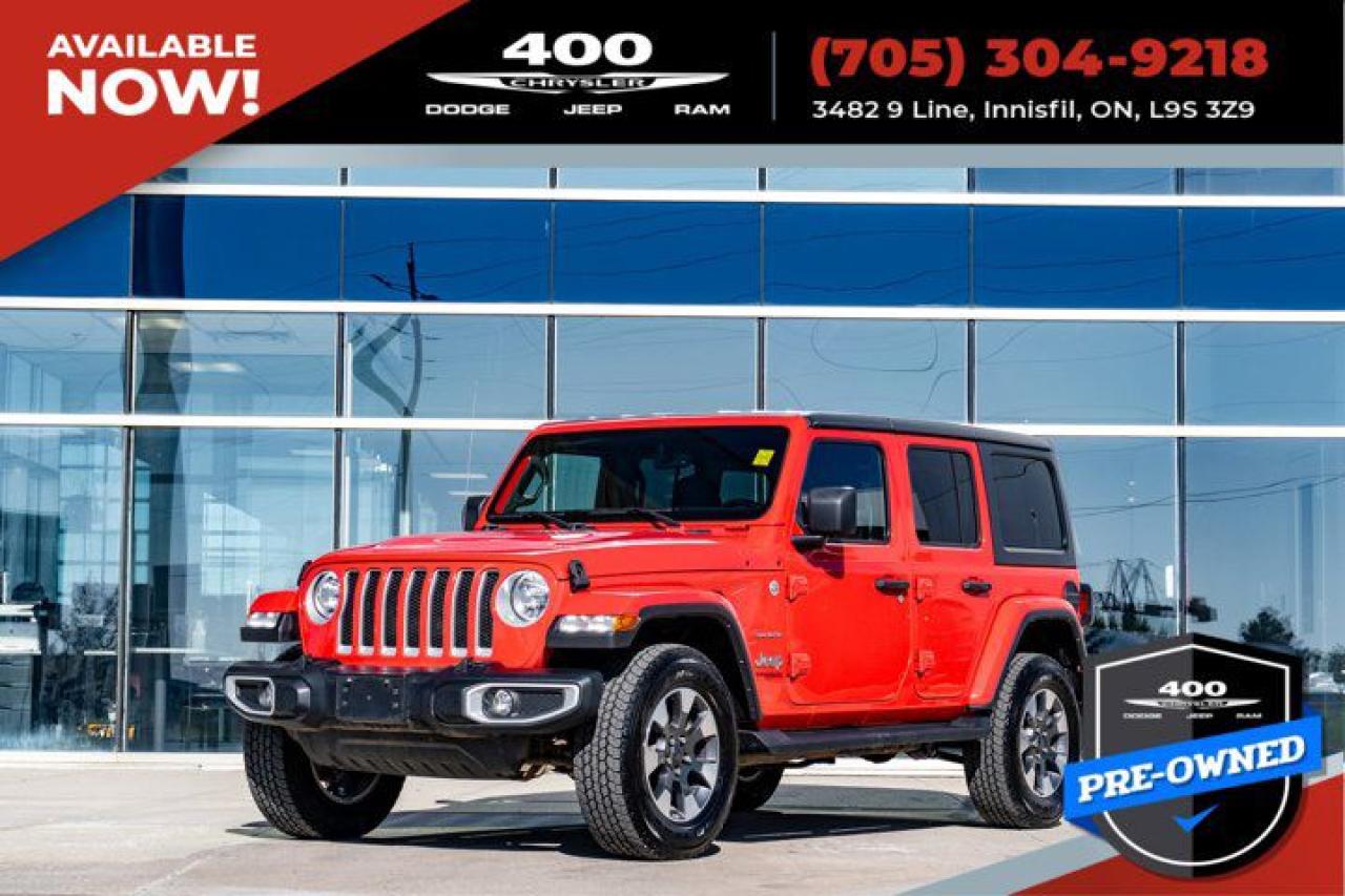 Used 2021 Jeep Wrangler Unlimited Sahara for sale in Innisfil, ON