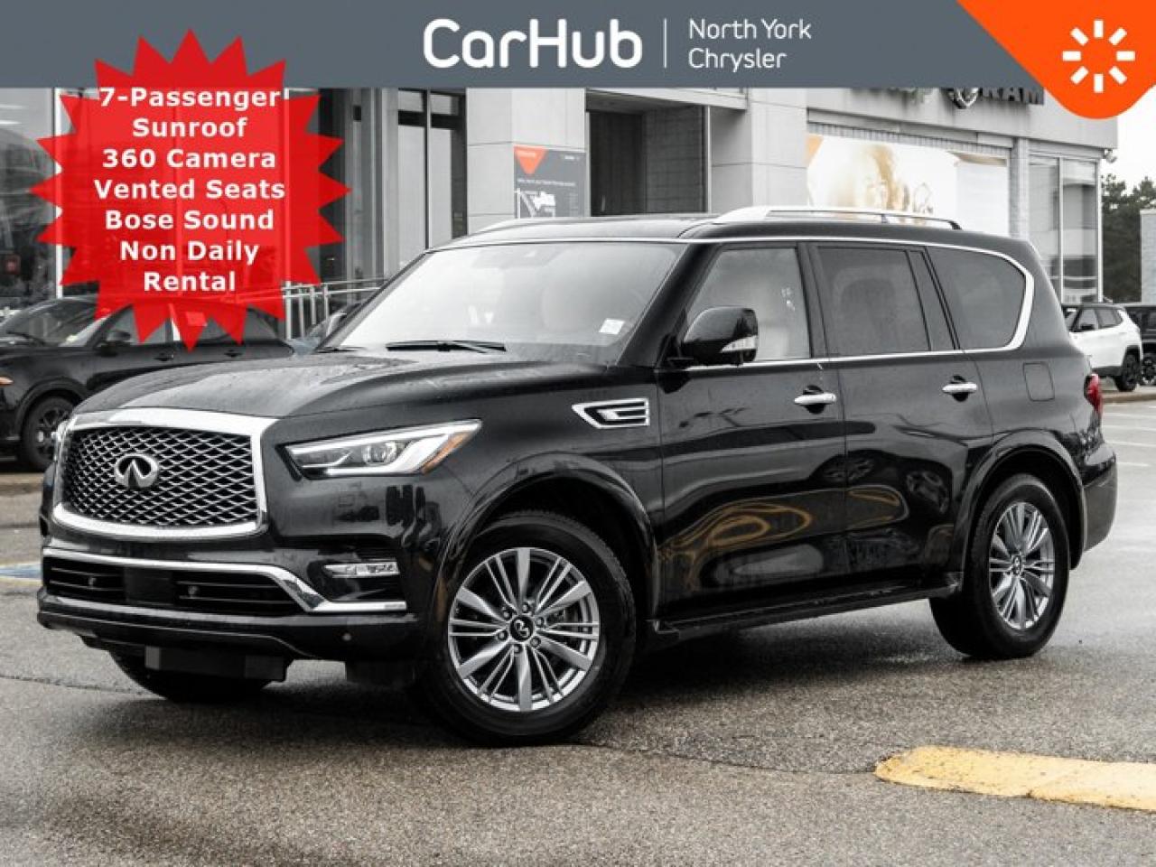 Used 2023 Infiniti QX80 LUXE 7-Passenger Sunroof 360 Camera Vented Seats for sale in Thornhill, ON