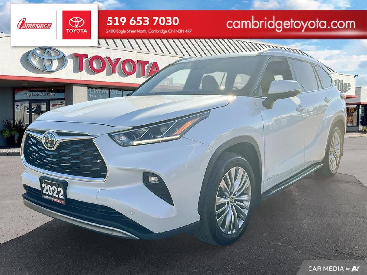 Used 2022 Toyota Highlander Hybrid Limited for sale in Cambridge, ON