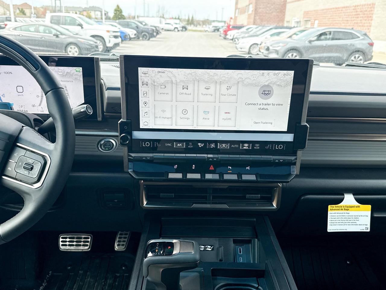 2025 GMC HUMMER EV SUV 3X FULLY ELECTRIC WITH REMOTE START/ENTRY, HEATED SEATS, HEATED STEERING WHEEL, VENTILATED SEATS, INFINITY ROOF, SUPER CRUISE, HITCH GUIDANCE, HD SURROUND VISION Photo