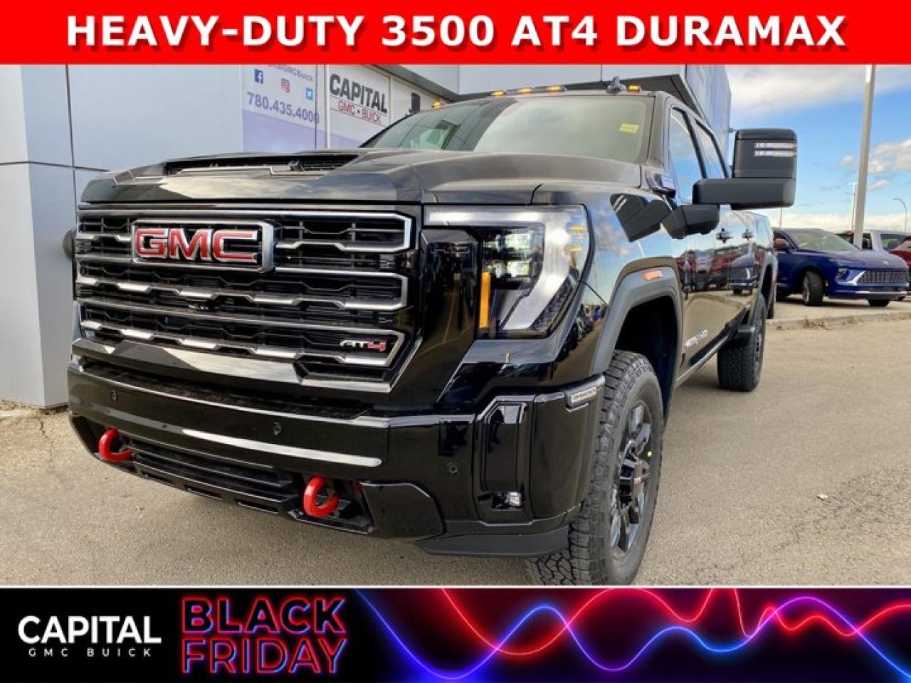 New 2025 GMC Sierra 3500 HD AT4 for sale in Edmonton, AB