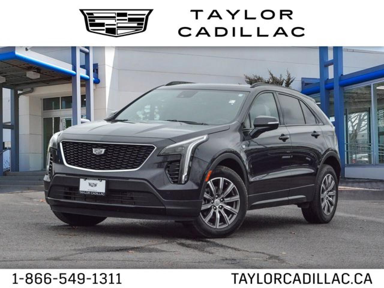 <b>Aluminum Wheels,  Power Liftgate,  Blind Spot Detection,  Forward Collision Warning,  Apple CarPlay!</b><br> <br>  Compare at $37438 - Our Price is just $35998! <br> <br>   With good fuel economy and a luxurious interior, theres a lot to love about this Cadillac XT4. This  2022 Cadillac XT4 is fresh on our lot in Kingston. <br> <br>This Cadillac XT4 is your newest statement piece and it easily steals the show on any road. The luxury crossovers technology, comfort and convenience resets expectations and allows you to be more connected than ever before. With segment leading rear-leg room, this XT4 has the versatility and style to meet your every need. The only question left is, where will it take you? This  SUV has 46,874 kms. Its  nice in colour  . It has an automatic transmission and is powered by a  235HP 2.0L 4 Cylinder Engine. <br> <br> Our XT4s trim level is Sport. Styled for those that never stop moving, this XT4 Sport turns things up a notch with modern features such as premium seating surfaces and power front seats, a large 8 inch touch screen that features wireless Android Auto and Apple CarPlay, 4G LTE Wi-Fi Hotspot connectivity, plus a remote start. Additional features include exclusive aluminum wheels, unique exterior accents, forward collision braking, Teen Driver technology, blind spot detection, an HD rear vision camera, OnStar and Cadillac connected services, LED lights, a power rear liftgate and so much more. This vehicle has been upgraded with the following features: Aluminum Wheels,  Power Liftgate,  Blind Spot Detection,  Forward Collision Warning,  Apple Carplay,  Android Auto,  Remote Start. <br> <br>To apply right now for financing use this link : <a href=https://www.taylorcadillac.ca/finance/apply-for-financing/ target=_blank>https://www.taylorcadillac.ca/finance/apply-for-financing/</a><br><br> <br/><br> Buy this vehicle now for the lowest bi-weekly payment of <b>$251.66</b> with $0 down for 96 months @ 9.99% APR O.A.C. ( Plus applicable taxes -  Plus applicable fees   / Total Obligation of $52344  ).  See dealer for details. <br> <br>Call 613-549-1311 and book a test-drive today! o~o