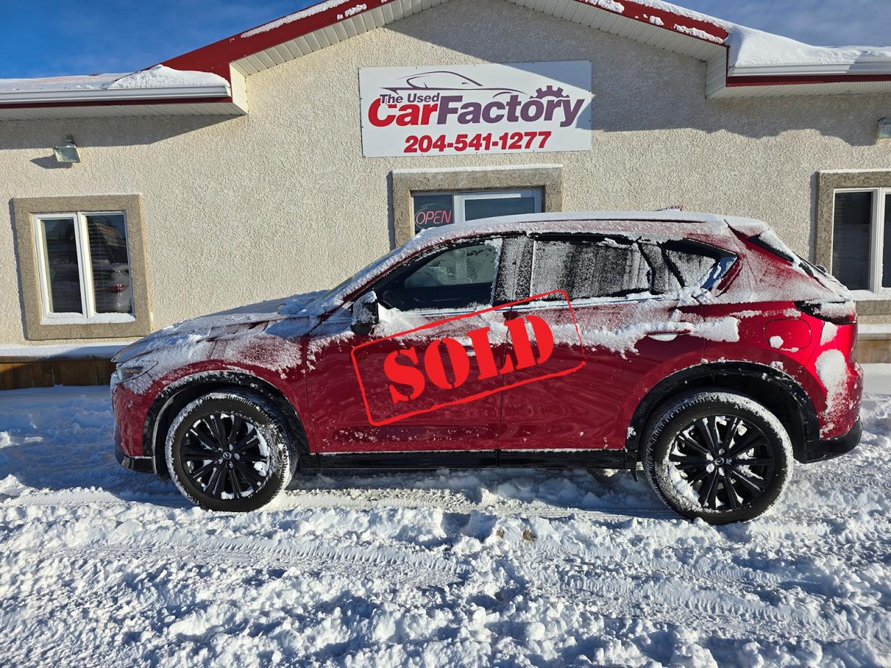 Used 2023 Mazda CX-5 Sport Design w/Turbo AWD ONLY 8727 KM for sale in Oakbank, MB