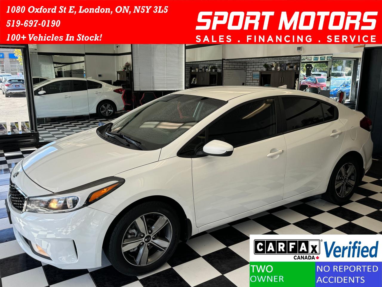 2018 Kia Forte LX+New Brakes+ApplePlay+Heated Seats+CLEAN CARFAX