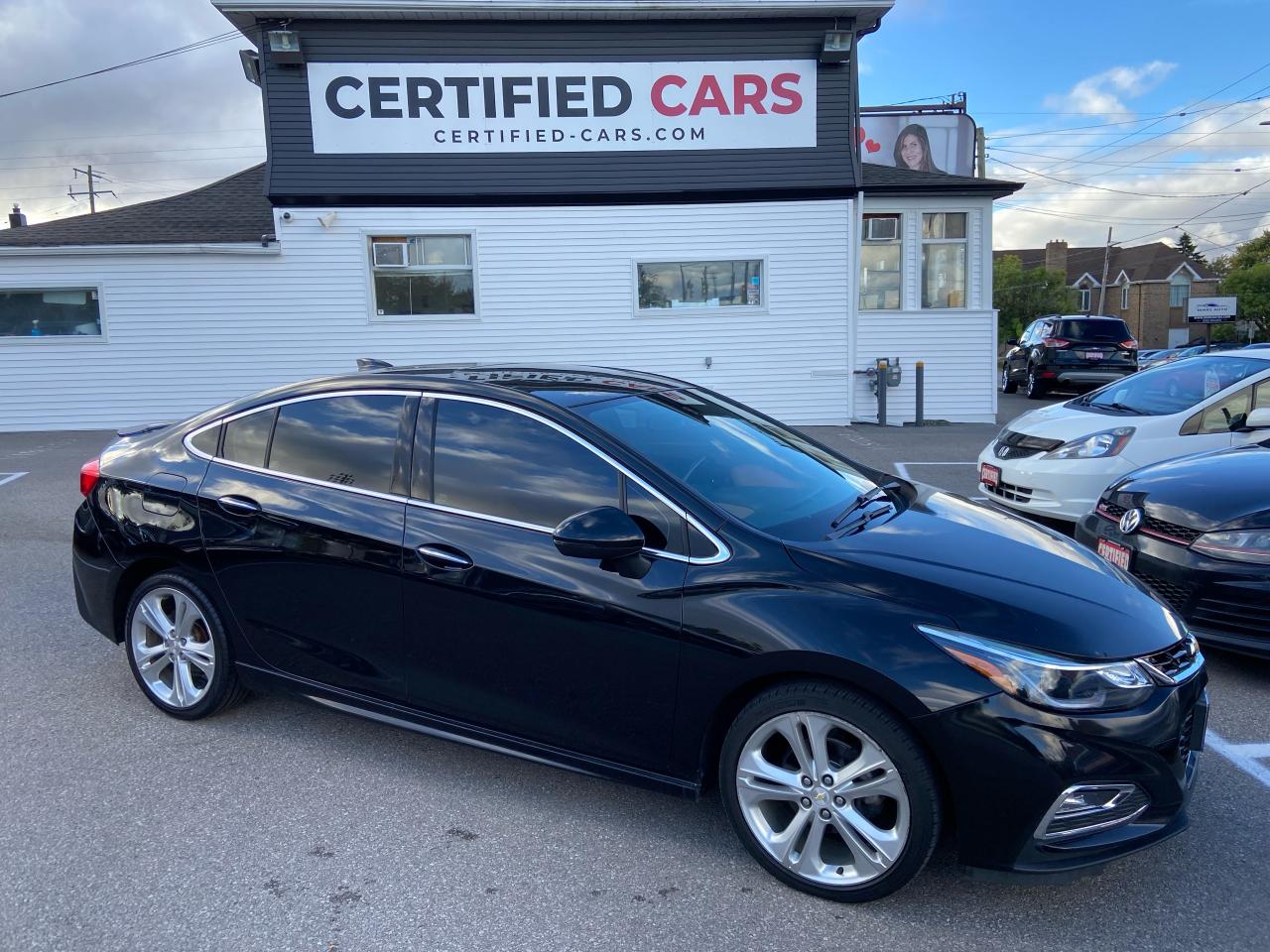 Used 2018 Chevrolet Cruze Premier ** NAV, CARPLAY, HTD LEATH ** for sale in St Catharines, ON