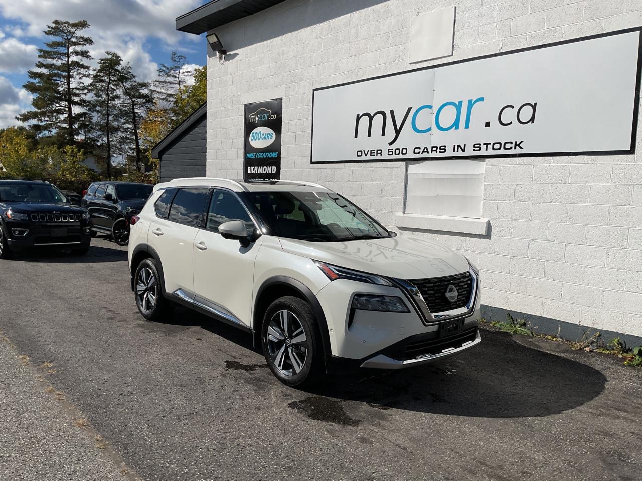 Used 2023 Nissan Rogue Platinum 1.5L !!! SUNROOF. BACKUP CAM. HEATED SETAS. LEATHER. NAV.  A/C. CRUISE. PWR GROUP. CALL TODAY!!! for sale in Kingston, ON