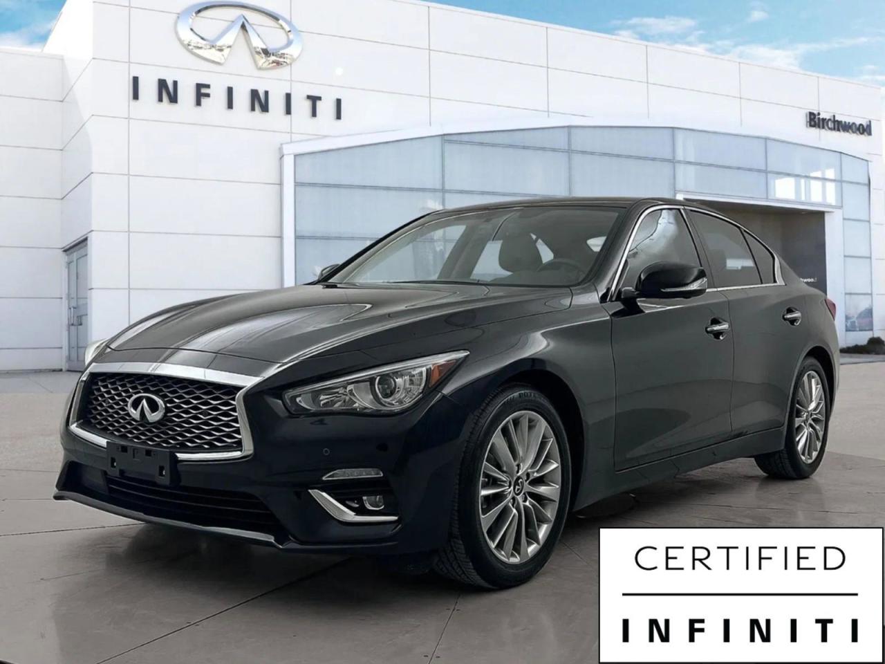 Used 2023 Infiniti Q50 LUXE Accident Free | One Owner for sale in Winnipeg, MB