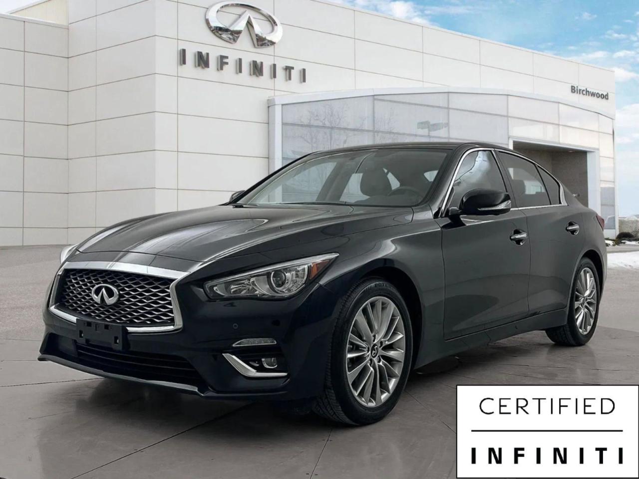 Used 2023 Infiniti Q50 LUXE Accident Free | One Owner for sale in Winnipeg, MB