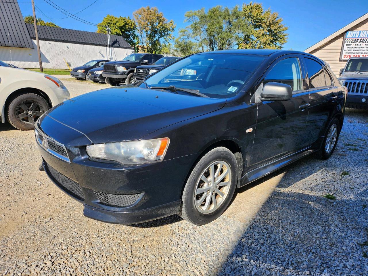 <p>Limited Time Offer !</p><p>CLEAN CARFAX  - LOW KILOMETER! </p><p><span>2011 Mitsubishi lancer sportback - certified pre-owned - finance available</span><br></p><p>This SUV is Certified with ONE Year Powertrain Warranty included in the price. No hidden fees!</p><p>2011 Mitsubishi Lancer - 4 Cyl - 2.0L - Good in Gas - Nice and clean Well-maintained, <span id=jodit-selection_marker_1732036553429_7379792231602784 data-jodit-selection_marker=start style=line-height: 0; display: none;></span>reliable engine. Body is in great condition and has no rust. Runs Great. Detailed Clean - Cruse control </p><p>This vehicle comes certified with all-in pricing excluding HST tax and licensing.</p><p>Also included is a complimentary One Year warranty. Can be upgraded up to 4 years with additional charge.</p><p><br></p><p>THIRD PARTY FINANCE AVAILABLE!</p><p>WE ACCEPT DEBIT/VISA/MASTERCARD/AMEX.</p><p>PLEASE VISIT www.autonationcarsale.ca</p><br><p>PROUD MEMBER OF OMVIC & UCDA. BUY WITH CONFIDENCE Trade-ins are welcome. AUTO NATION CAR SALES is Located at 9300 TECUMSEH RD. EAST, WINDSOR, ON N8R 1A2 Open 6 days a week Sunday by appointment only. Please CALL at 5199909988 for further information.</p><p><br></p><br><p><br></p>