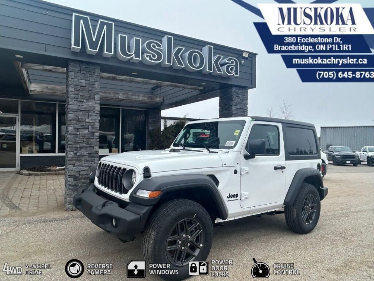 New 2025 Jeep Wrangler Sport S for sale in Bracebridge, ON