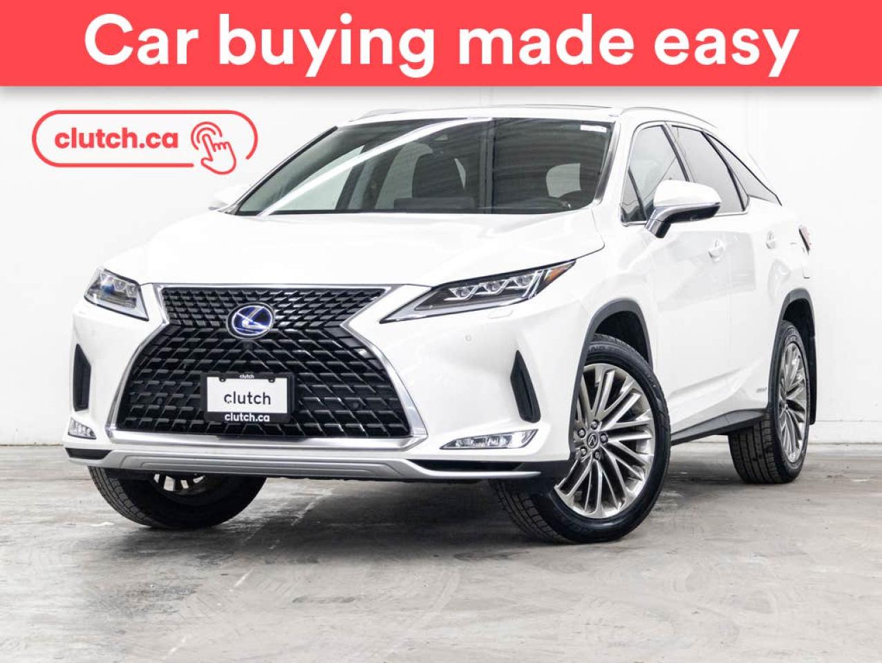 Used 2022 Lexus RX 450hL Executive AWD w/ Apple CarPlay & Android Auto, Power Sunroof, Nav for sale in Toronto, ON