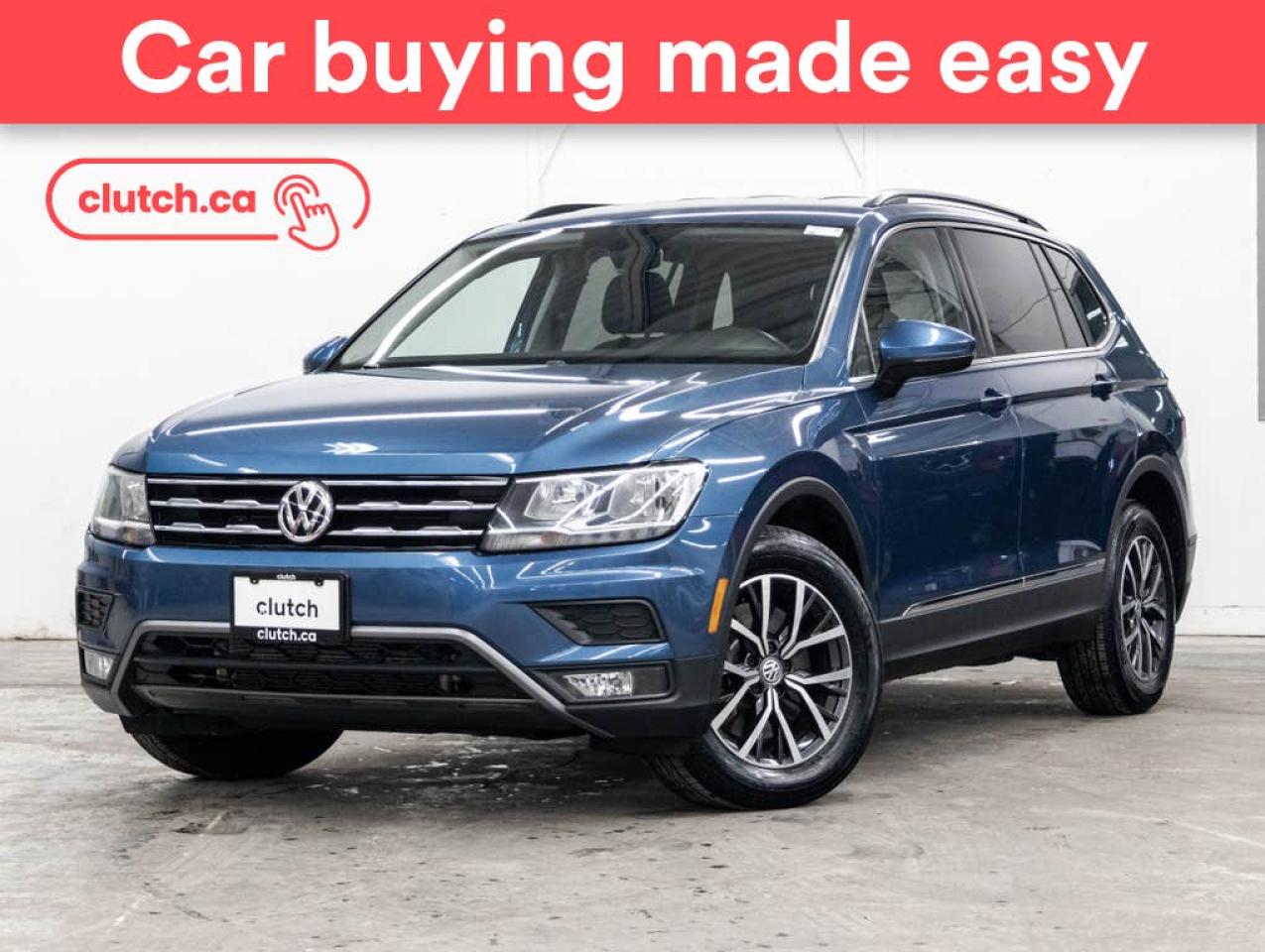 Used 2019 Volkswagen Tiguan Comfortline AWD w/ Apple CarPlay & Android Auto, Dual Zone A/C, Rearview Cam for sale in Toronto, ON