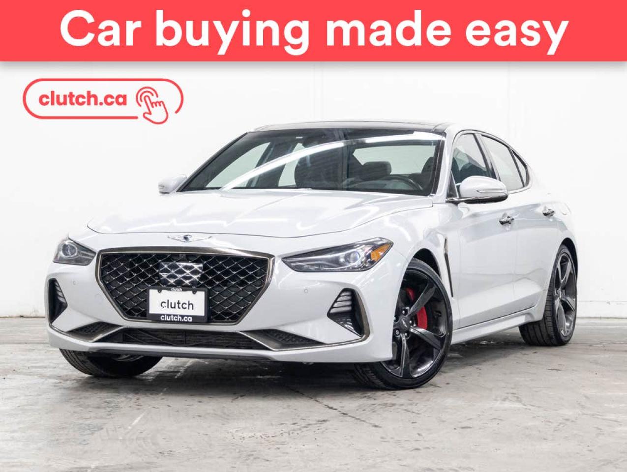 Used 2020 Genesis G70 Sport 3.3T AWD w/ Apple CarPlay & Android Auto, Heated Steering Wheel, Heated Front Seats for sale in Toronto, ON