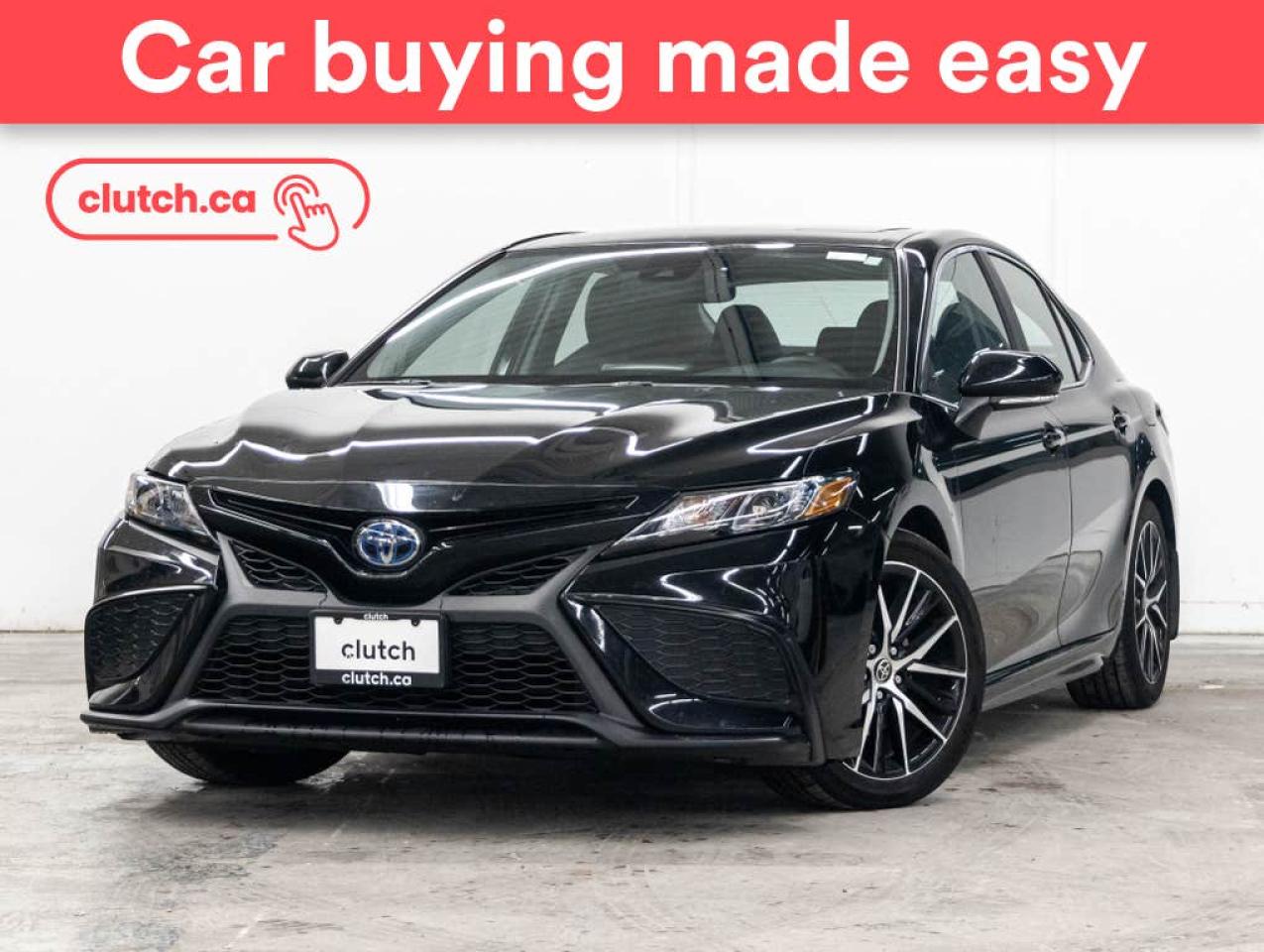 Used 2023 Toyota Camry Hybrid SE w/ Apple CarPlay & Android Auto, Power Moonroof, Dual-Zone A/C for sale in Toronto, ON