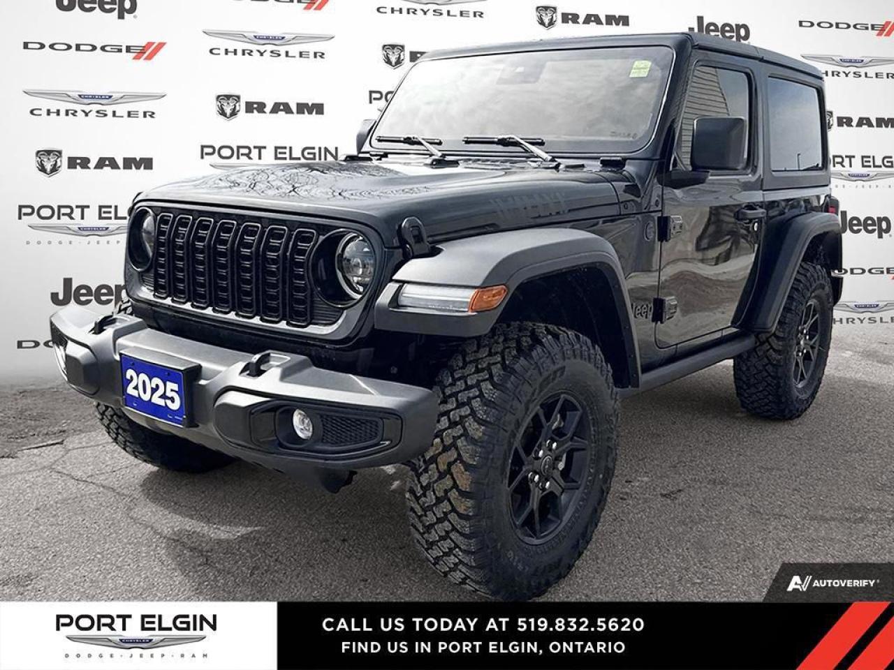 New 2025 Jeep Wrangler Willys for sale in Port Elgin, ON
