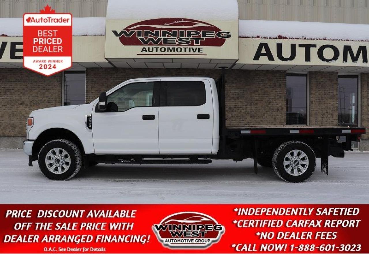 Used 2021 Ford F-350 XLT PREMIUM 4X4, FLAT DECK, CLEAN & READY TO WORK! for sale in Headingley, MB