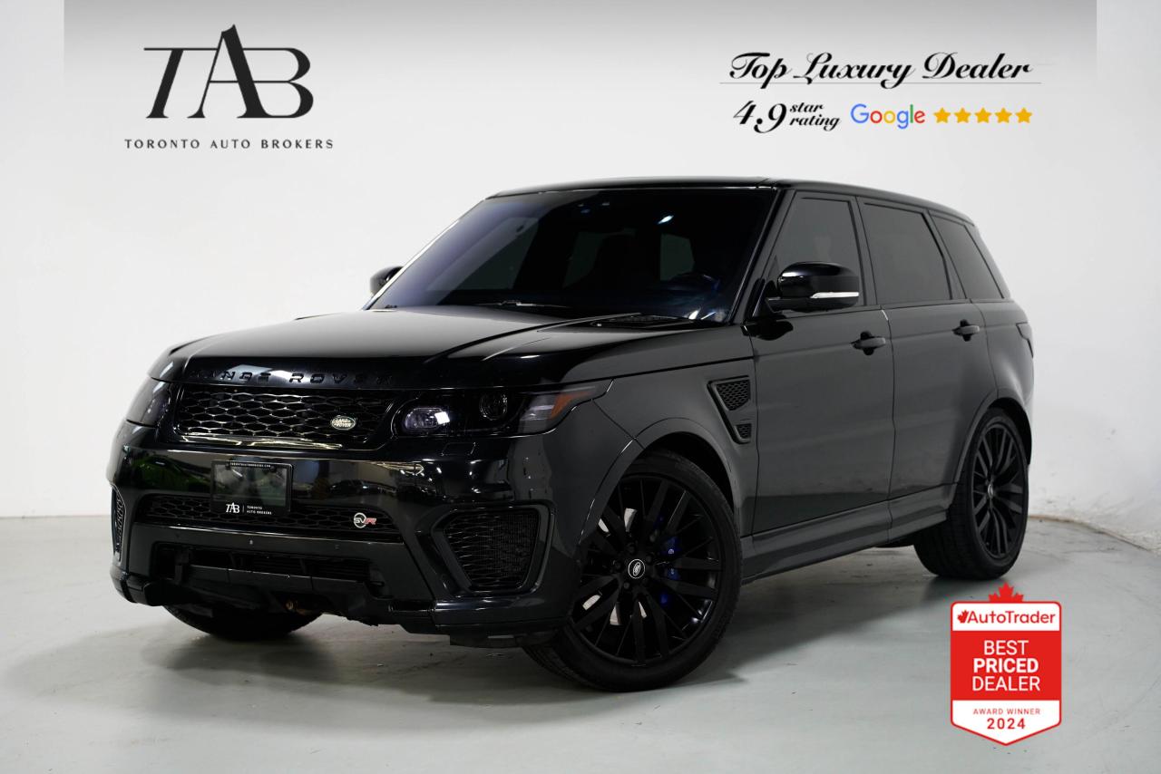 Used 2017 Land Rover Range Rover Sport SVR | V8 | SUPERCHARGED | 22 IN WHEELS for sale in Vaughan, ON