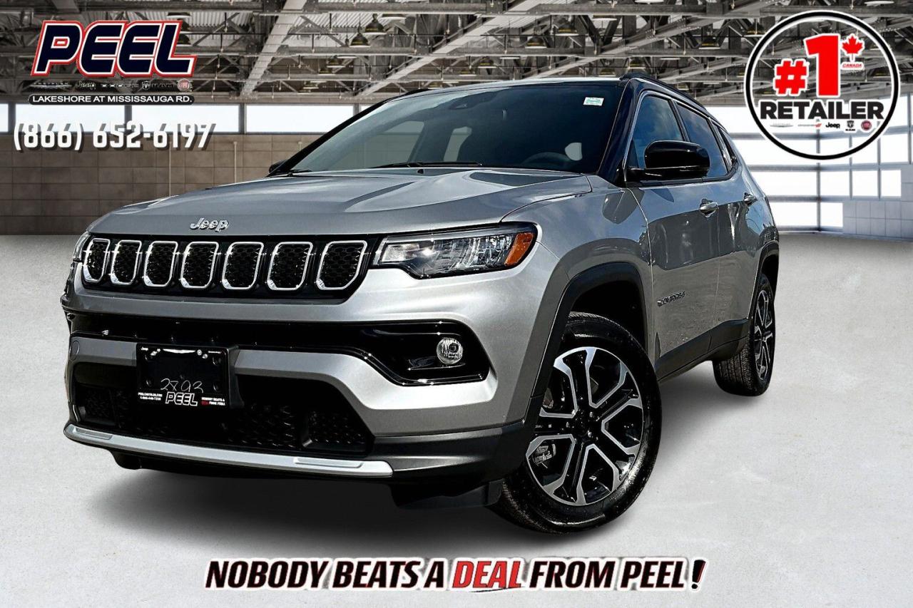 Used 2023 Jeep Compass Limited | Heated Leather | Safety Tech | 4X4 for sale in Mississauga, ON