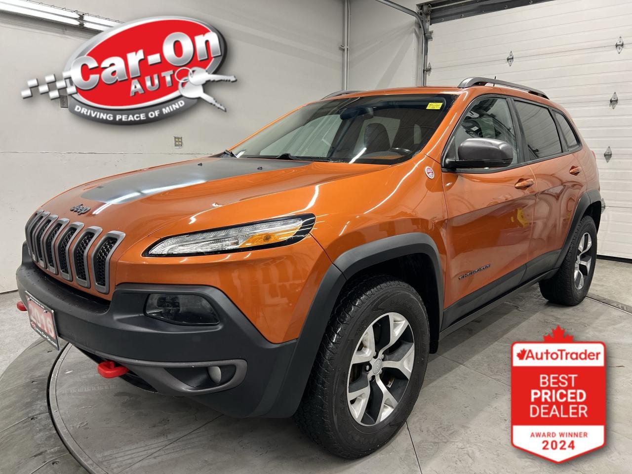 Used 2016 Jeep Cherokee V6 TRAILHAWK 4x4 | NAPPA LEATHER | REMOTE START for sale in Ottawa, ON