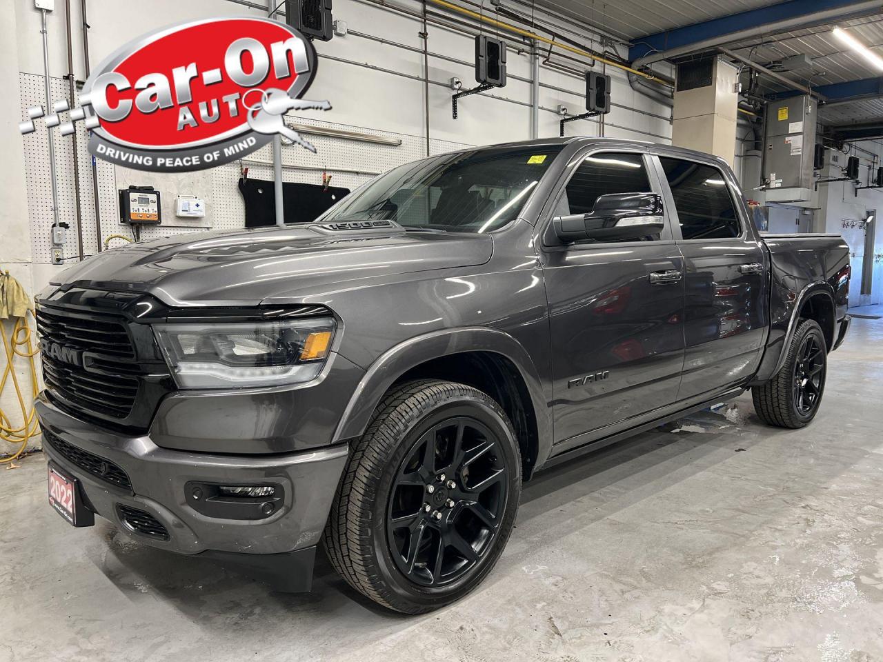 Used 2022 RAM 1500 LARAMIE LVL B| NIGHT ED. | PANO ROOF |LEATHER |NAV for sale in Ottawa, ON