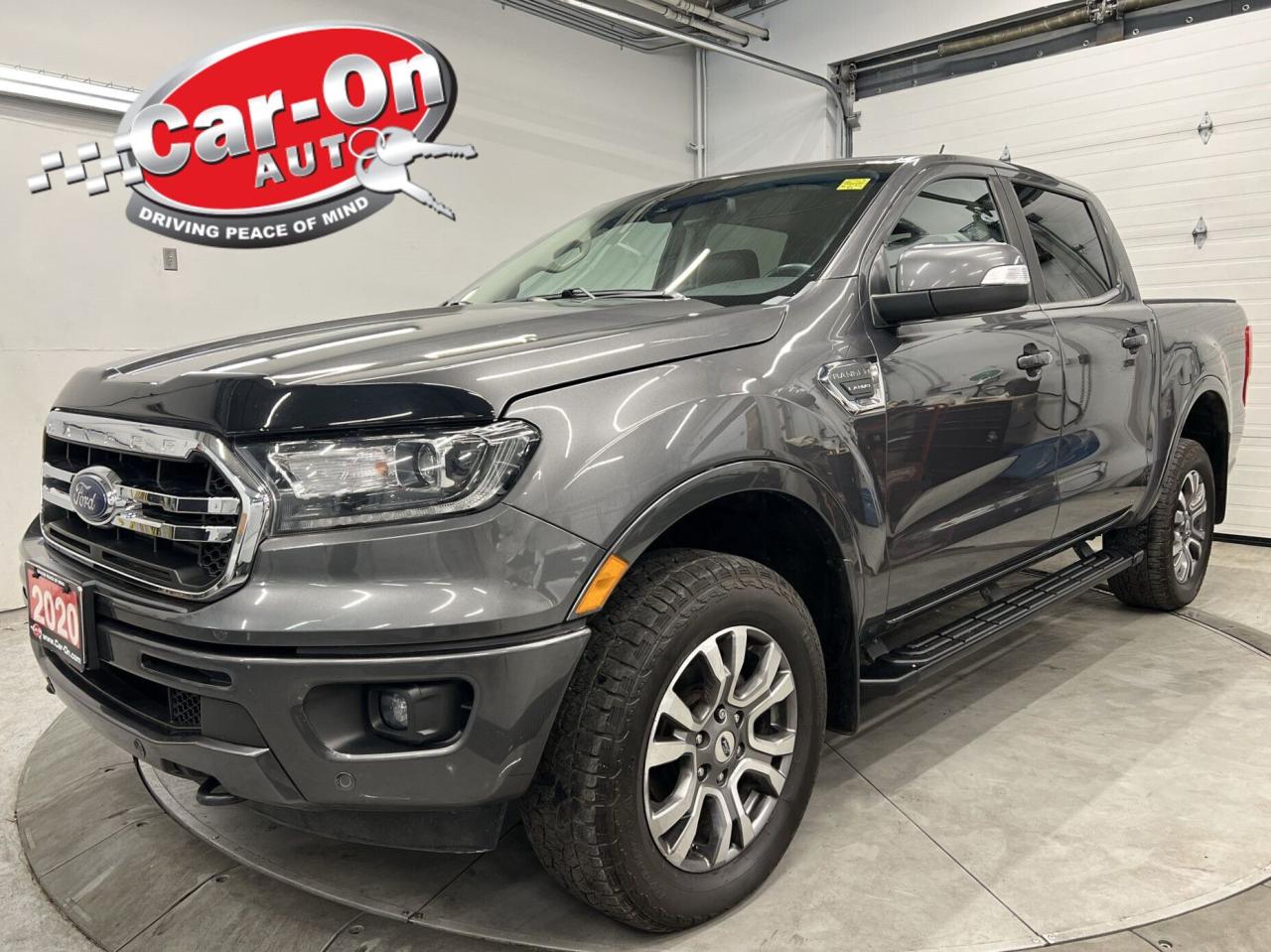 Used 2020 Ford Ranger LARIAT 4x4 | CREW | LEATHER | CARPLAY | BLIND SPOT for sale in Ottawa, ON