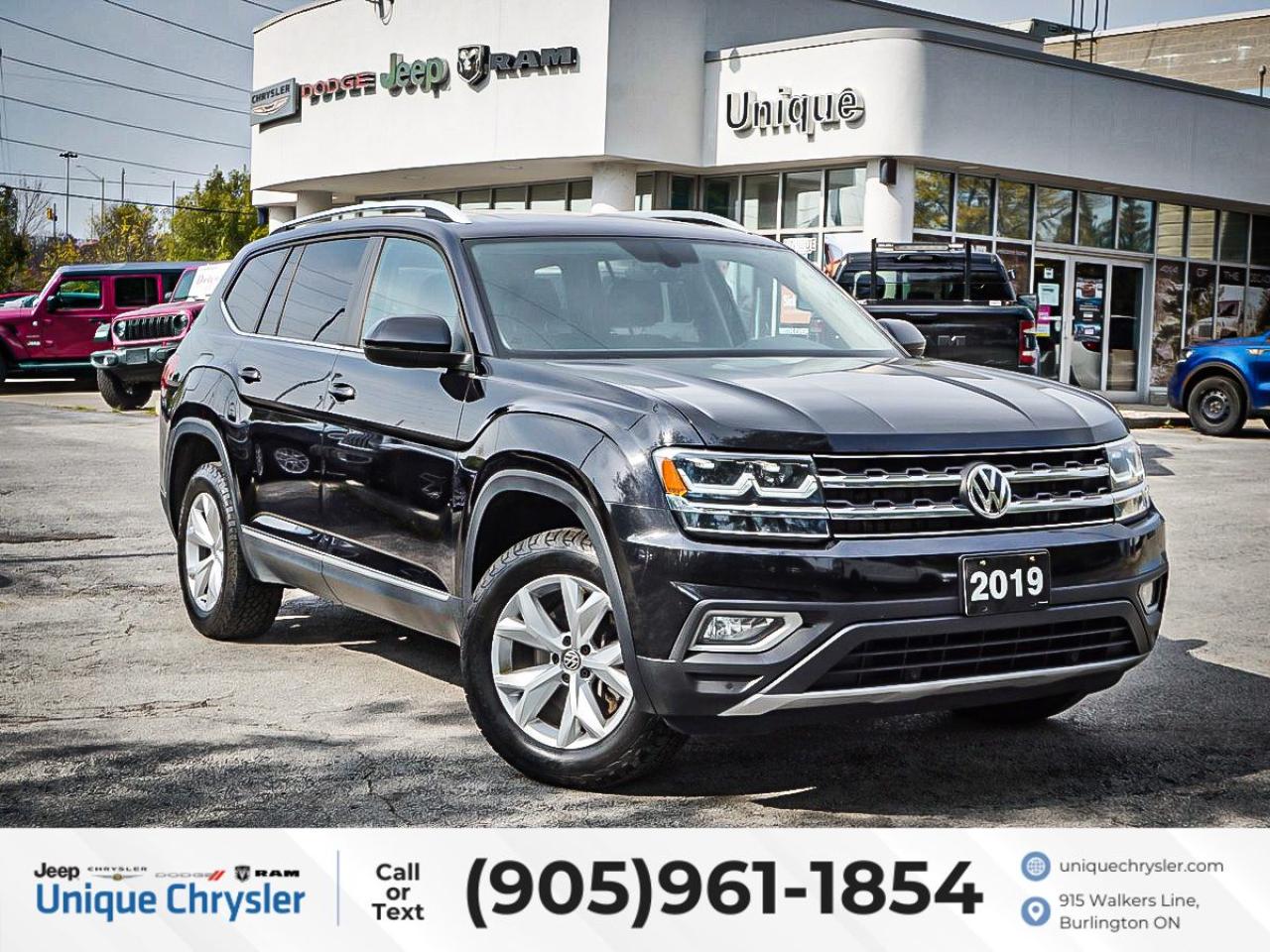 Used 2019 Volkswagen Atlas Highline 3.6 FSI 4MOTION| NAV| PANO ROOF| LEATHER| for sale in Burlington, ON