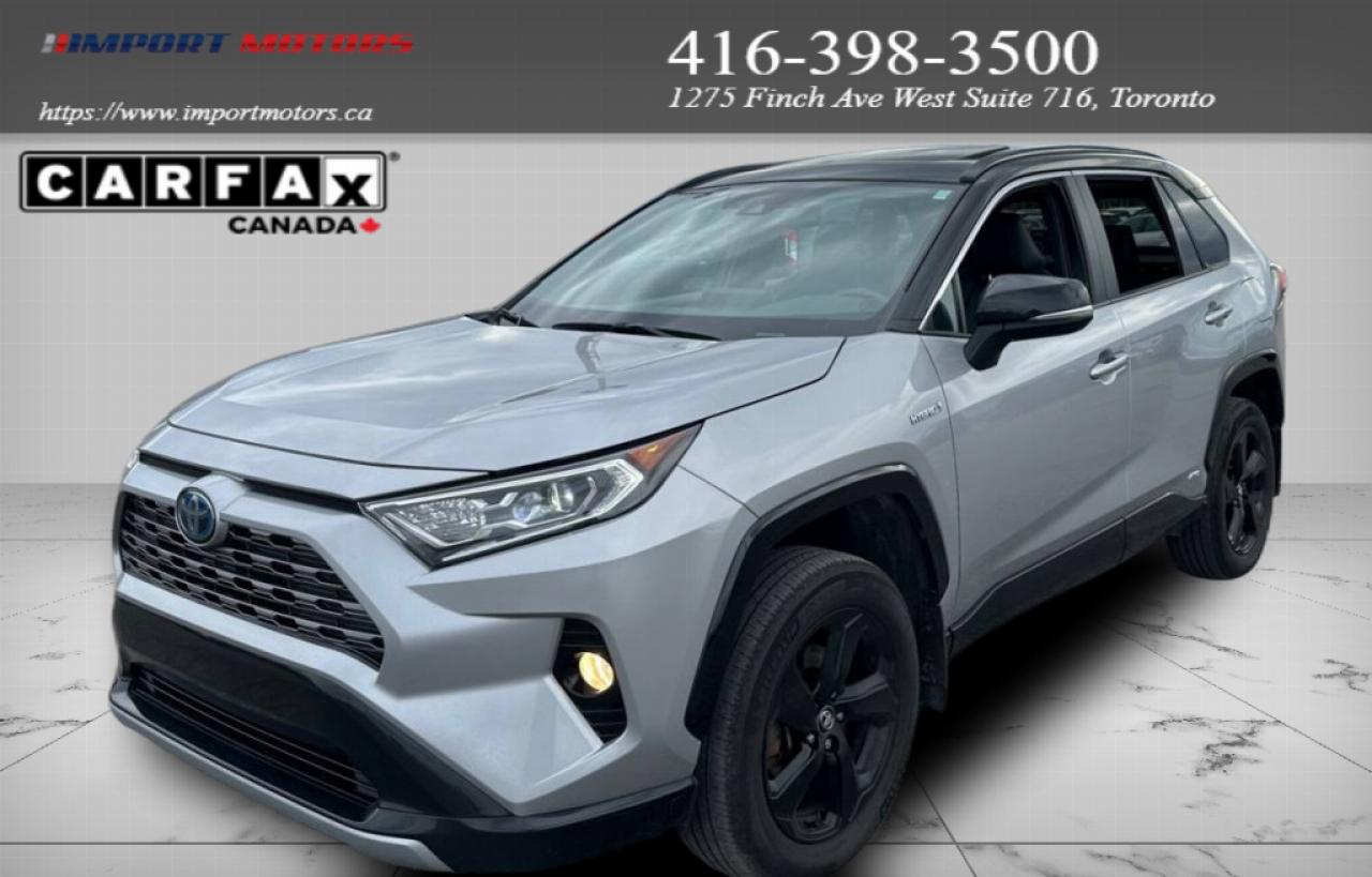 Used 2020 Toyota RAV4 Hybrid XSE 4dr All-Wheel Drive CVT LEATHER SUNROOF for sale in North York, ON