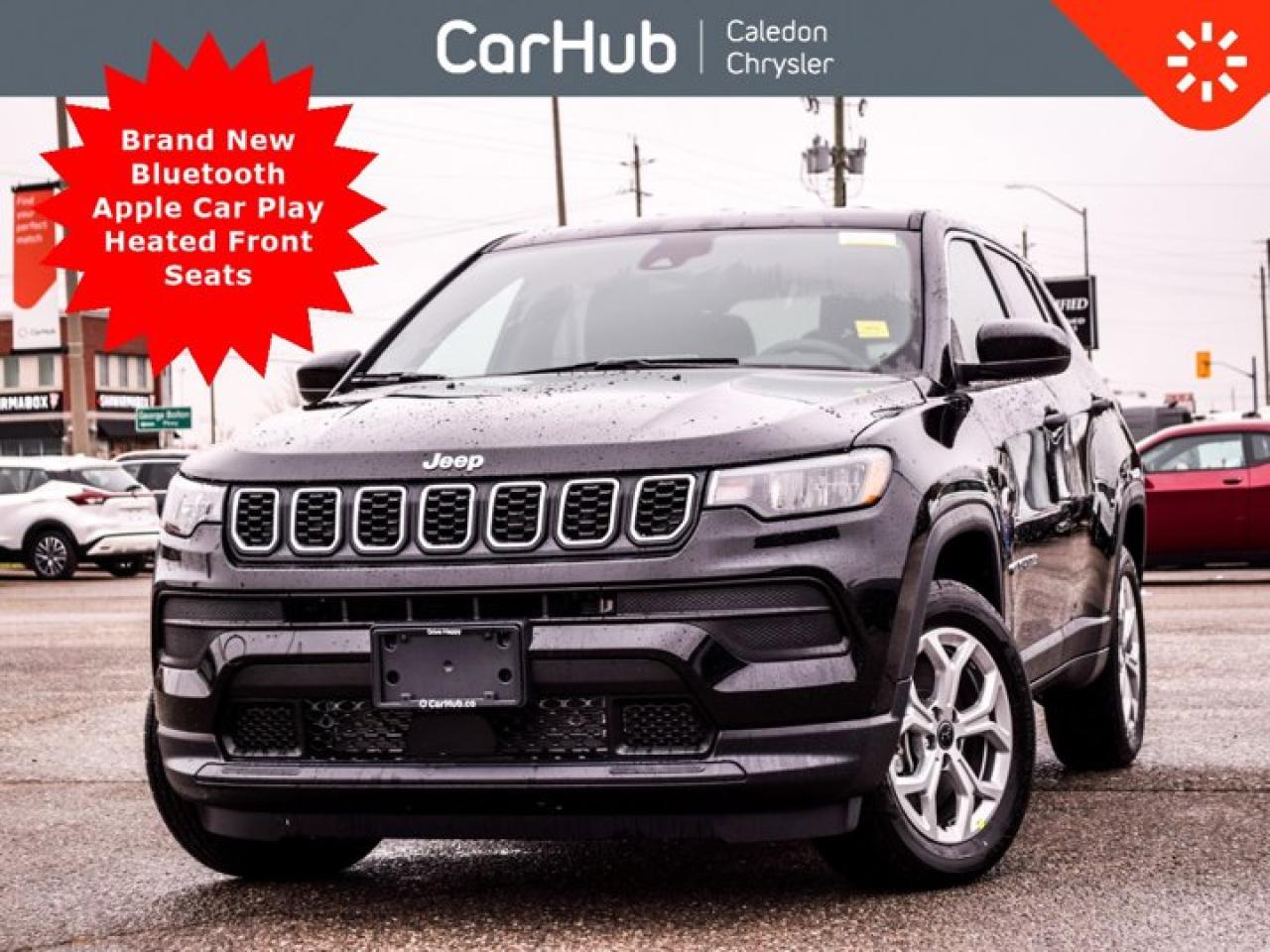 New 2025 Jeep Compass Sport 4x4 Heated Front Seats Apple Car Play for sale in Bolton, ON