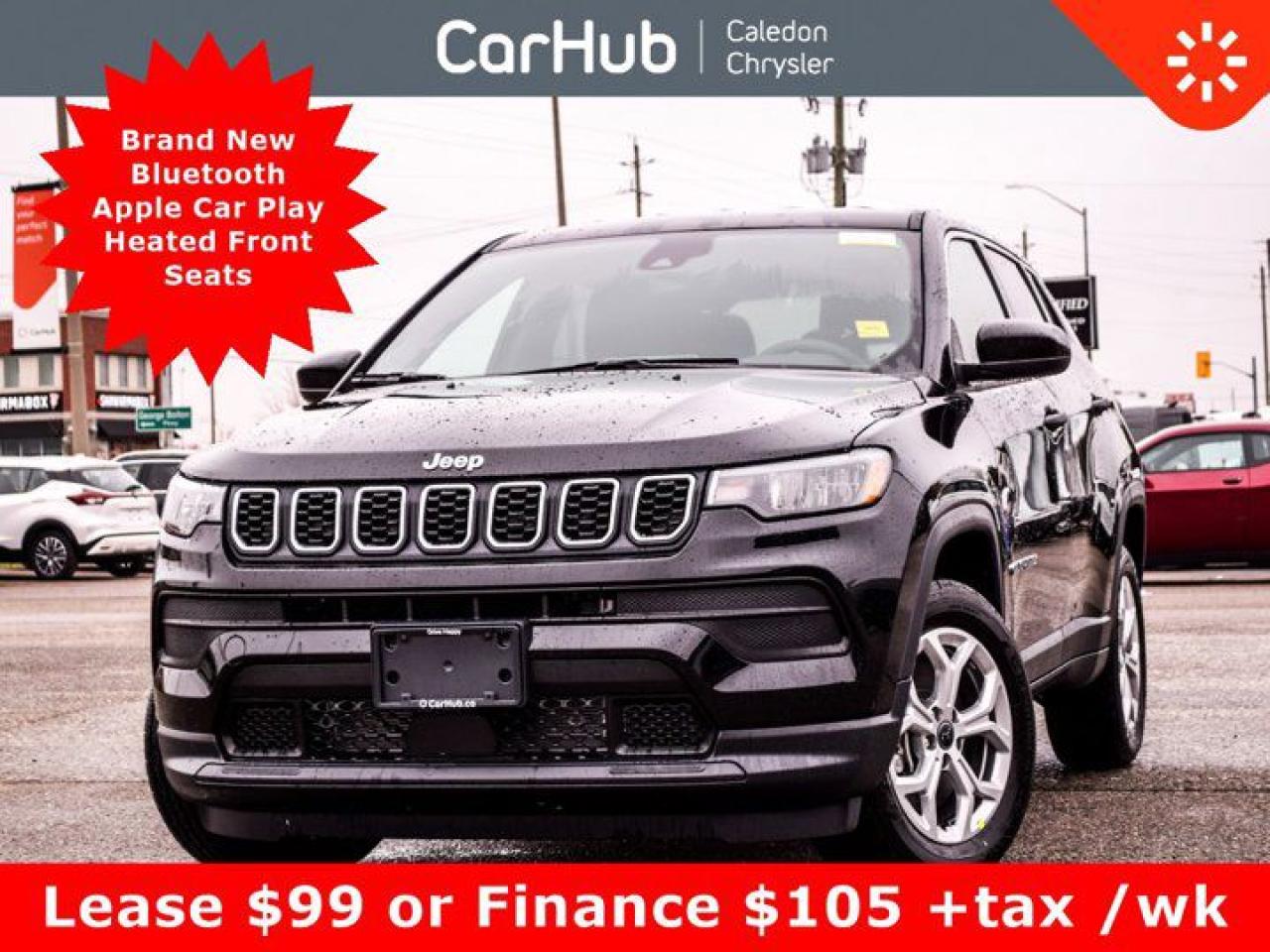 New 2025 Jeep Compass Sport 4x4 Heated Front Seats Apple Car Play for sale in Bolton, ON