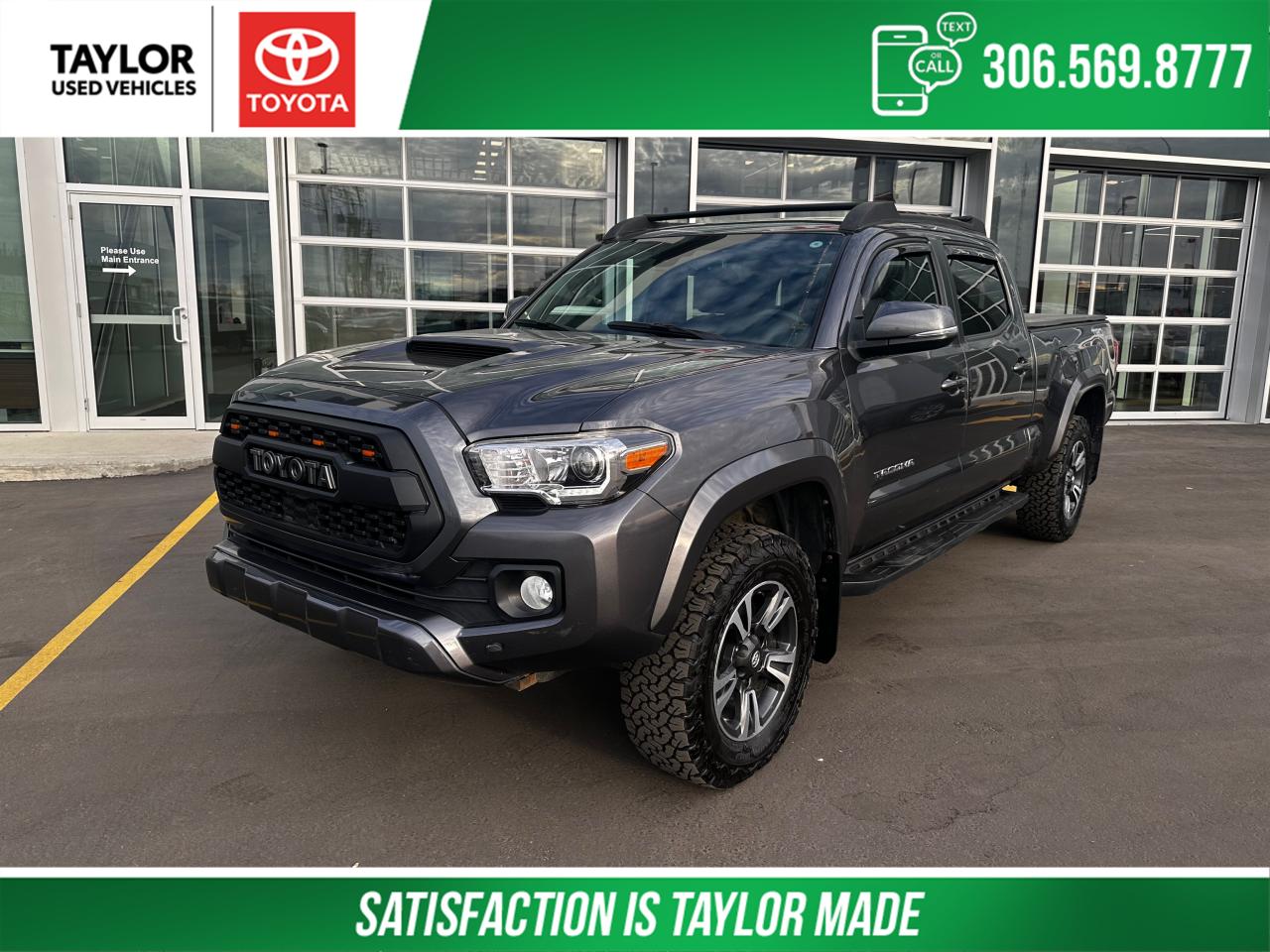 Used 2018 Toyota Tacoma SR5 TRD SPORT PREMIUM - LEATHER HEATED SEATS for sale in Regina, SK