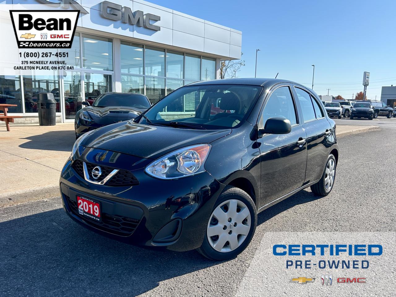 Used 2019 Nissan Micra 1.6L 4 CYL WITH CLOTH SEATS, A/C, CRUISE CONTROL, REAR VISION CAMERA, USB CONNECTION for sale in Carleton Place, ON