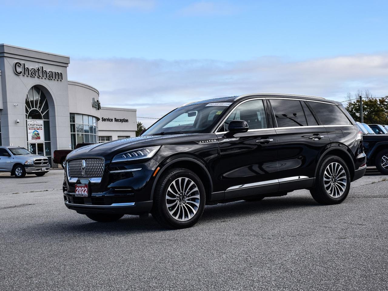 Used 2022 Lincoln Aviator Reserve RESERVE ONE OWNER NAV SUNROOF for sale in Chatham, ON