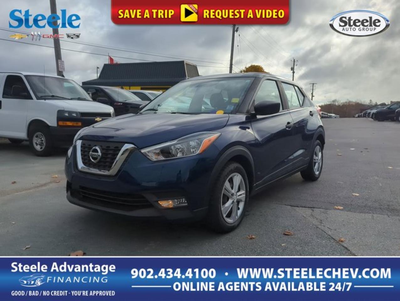 Used 2019 Nissan Kicks S *GM Certified* for sale in Dartmouth, NS