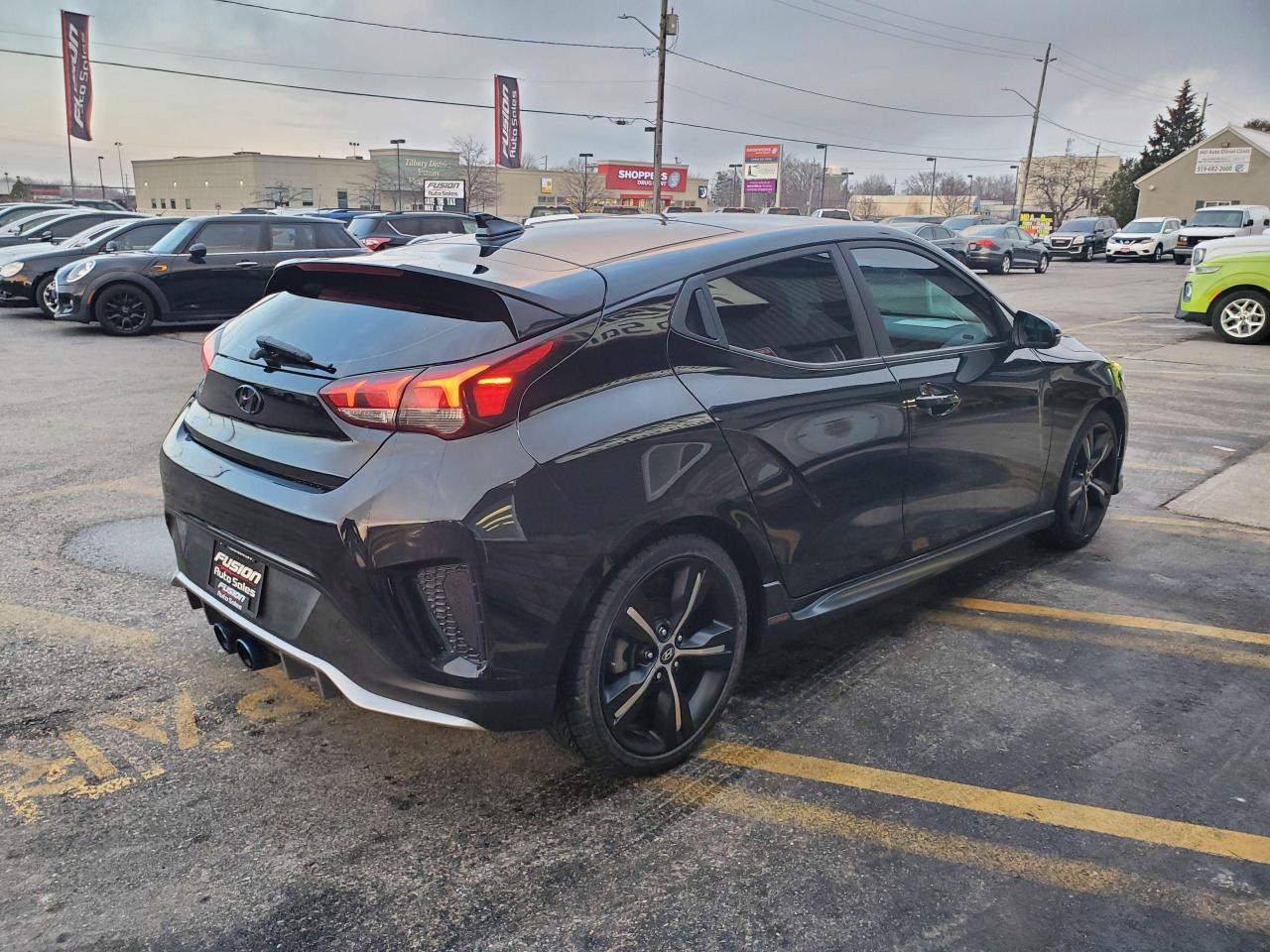 2019 Hyundai Veloster Turbo manual-SUNROOF-REAR CAMERA-HEATED SEATS-BLUE - Photo #5