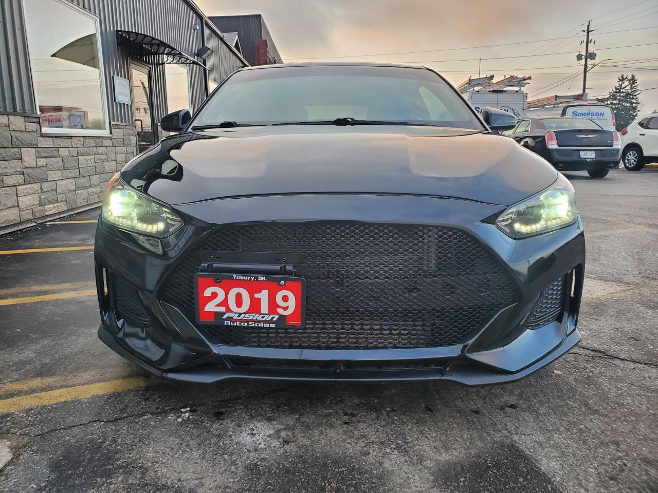 2019 Hyundai Veloster Turbo manual-SUNROOF-REAR CAMERA-HEATED SEATS-BLUE - Photo #7