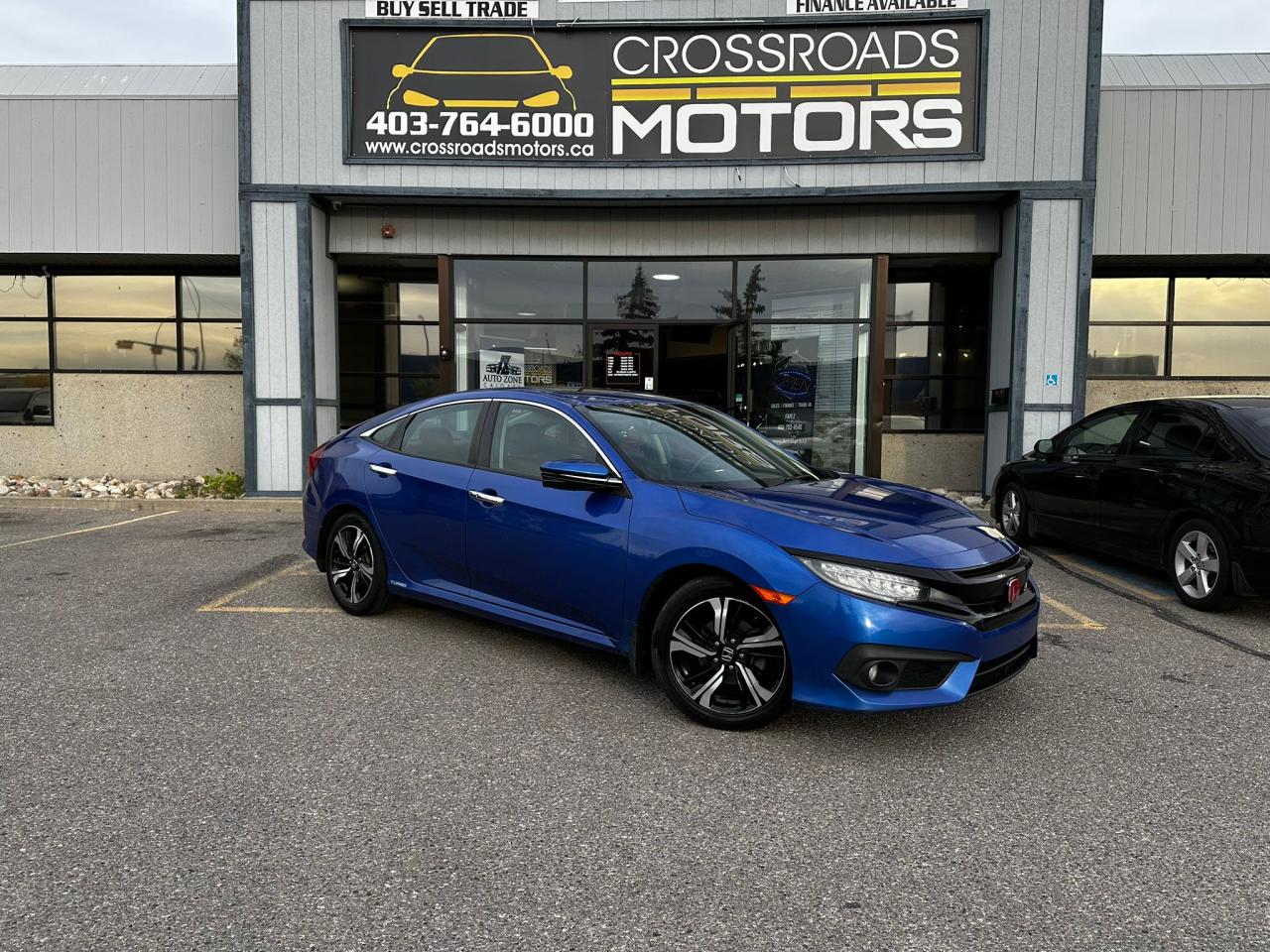 Used 2016 Honda Civic TOURING-NAV-SUNROOF-ONE OWNER-REMOTE START for sale in Calgary, AB