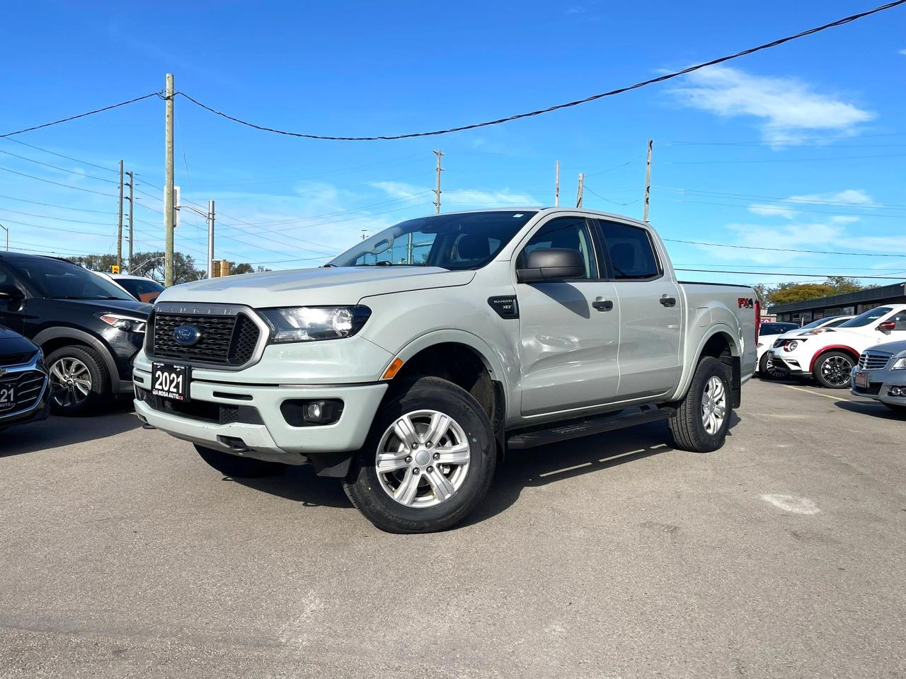 Used 2021 Ford Ranger XLT 4WD SuperCrew 5' Box FX4 NO ACCIDENT NEW TIRES for sale in Oakville, ON