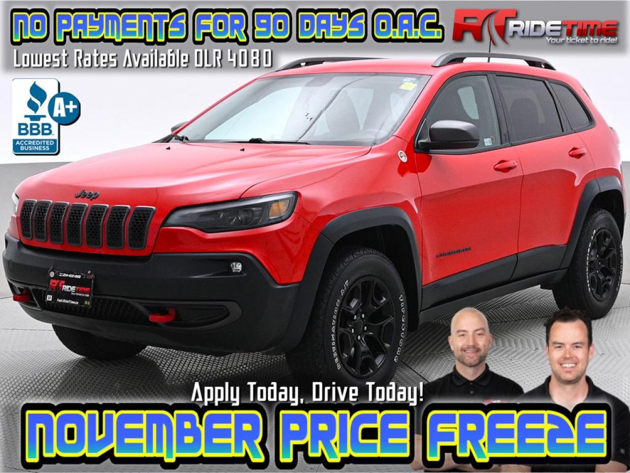 Used 2019 Jeep Cherokee Trailhawk for sale in Winnipeg, MB