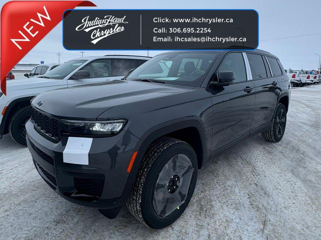 New 2025 Jeep Grand Cherokee L Laredo - Heated Seats for sale in Indian Head, SK