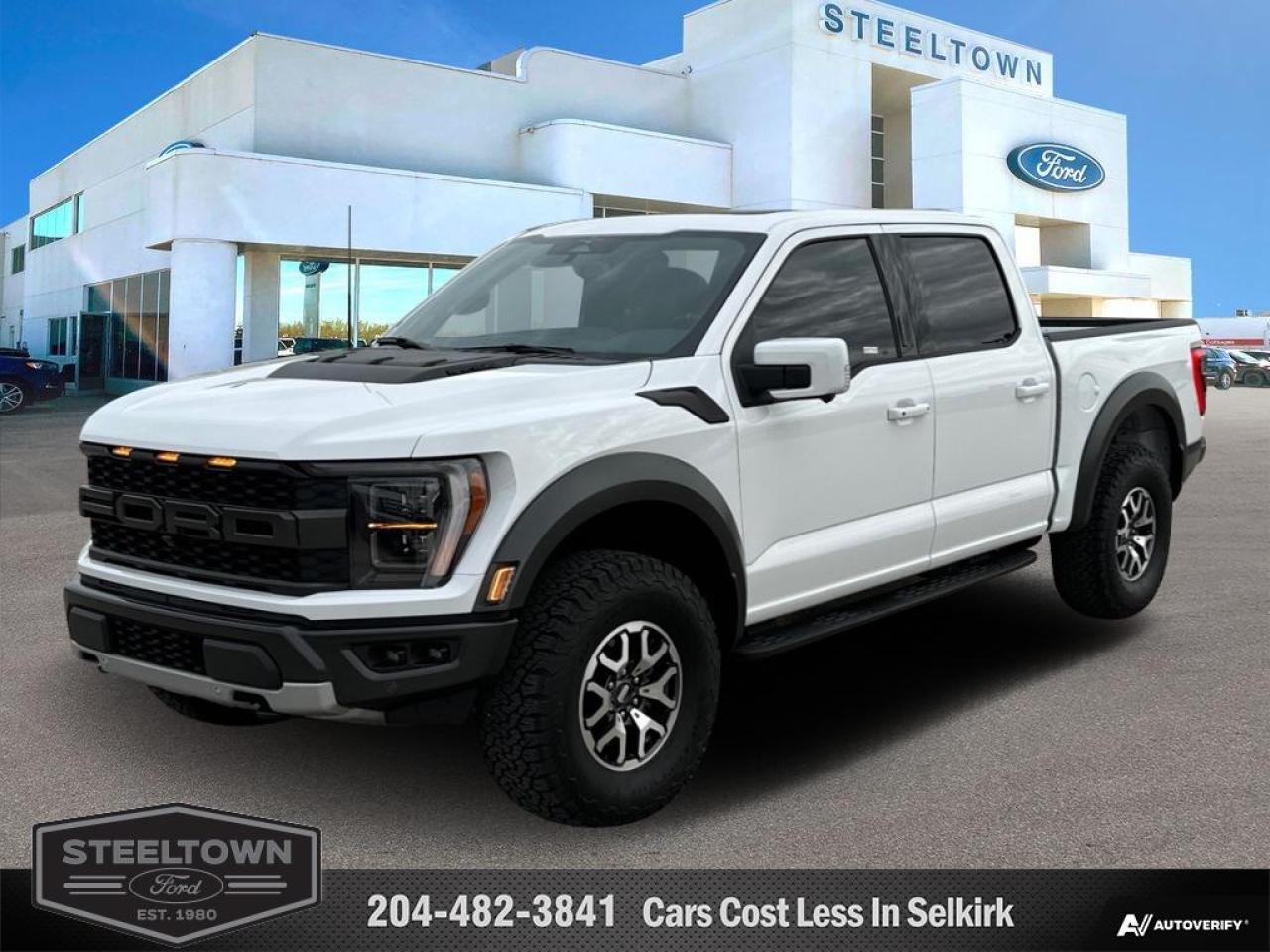 Used 2023 Ford F-150 Raptor  -  Leather Seats -  Cooled Seats for sale in Selkirk, MB