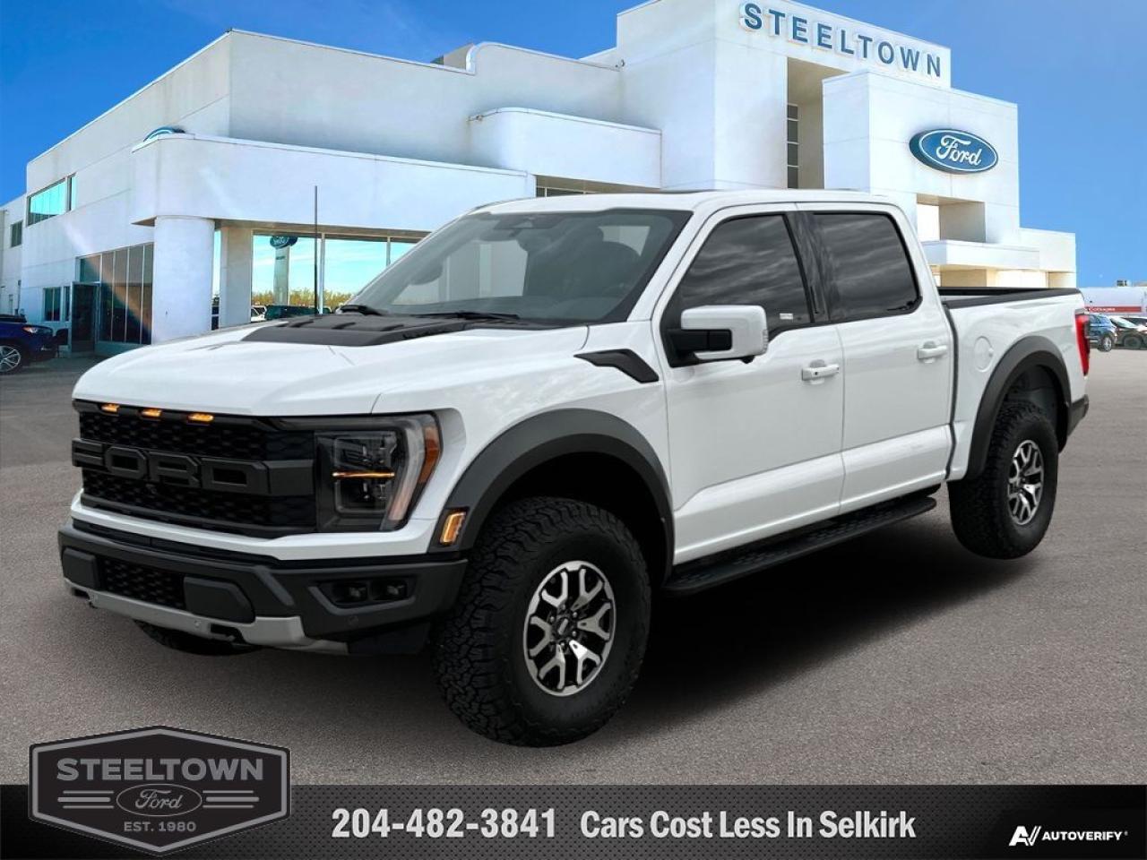 Used 2023 Ford F-150 Raptor  -  Leather Seats -  Cooled Seats for sale in Selkirk, MB