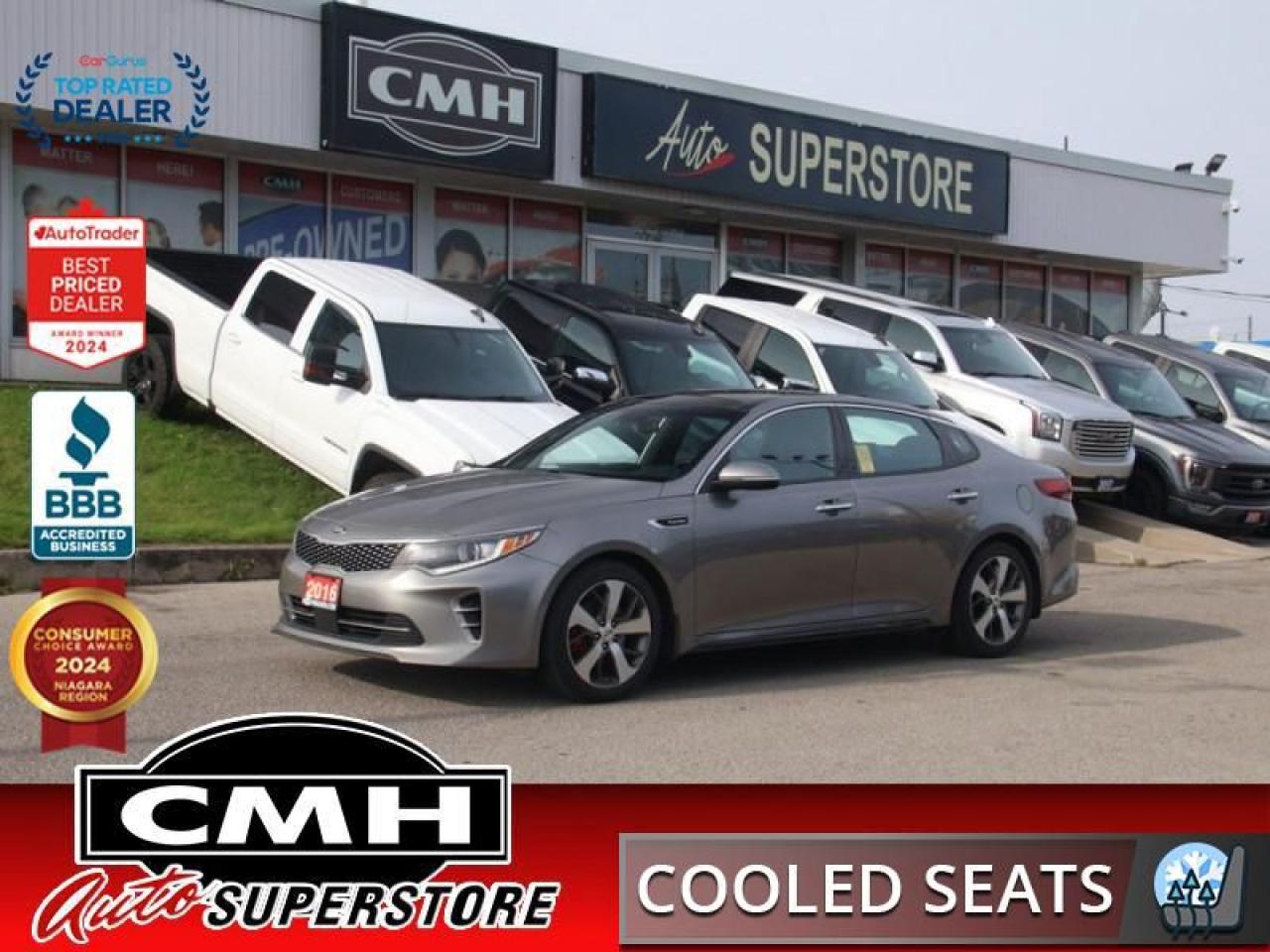 Used 2016 Kia Optima SXL Turbo  **VERY LOW KMS - SUNROOF** for sale in St. Catharines, ON