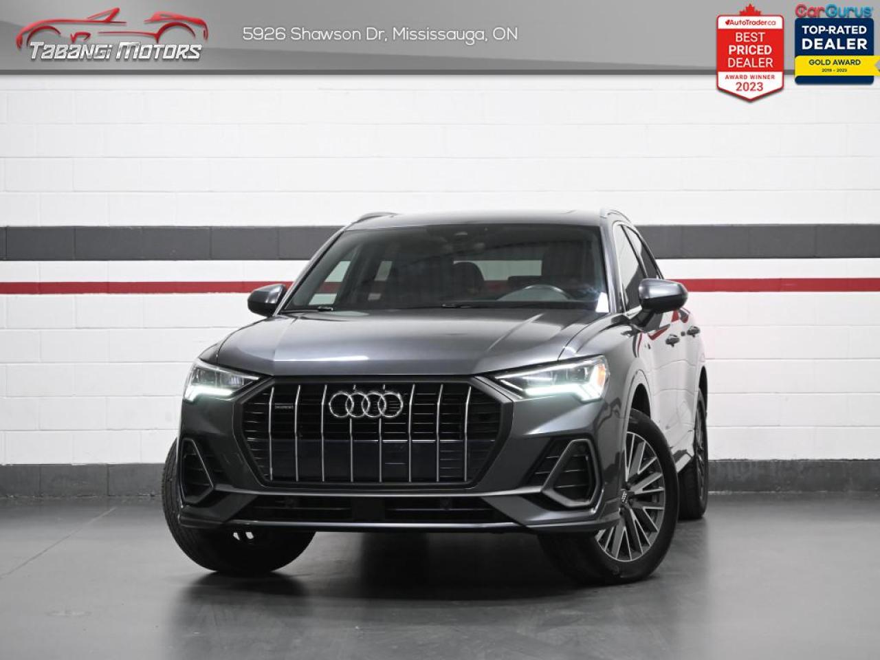 Used 2020 Audi Q3 S-Line No Accident Digital Dash Panoramic Roof for sale in Mississauga, ON