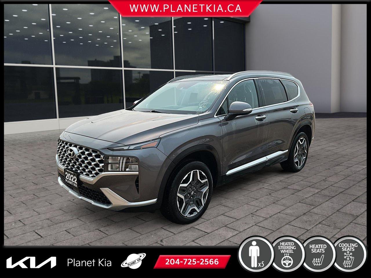 Used 2022 Hyundai Santa Fe PLUG-IN HYBRID Luxury for sale in Brandon, MB