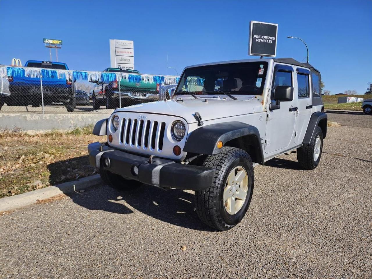 Used 2010 Jeep Wrangler 4 RM, 4 portes, Sport for sale in Medicine Hat, AB