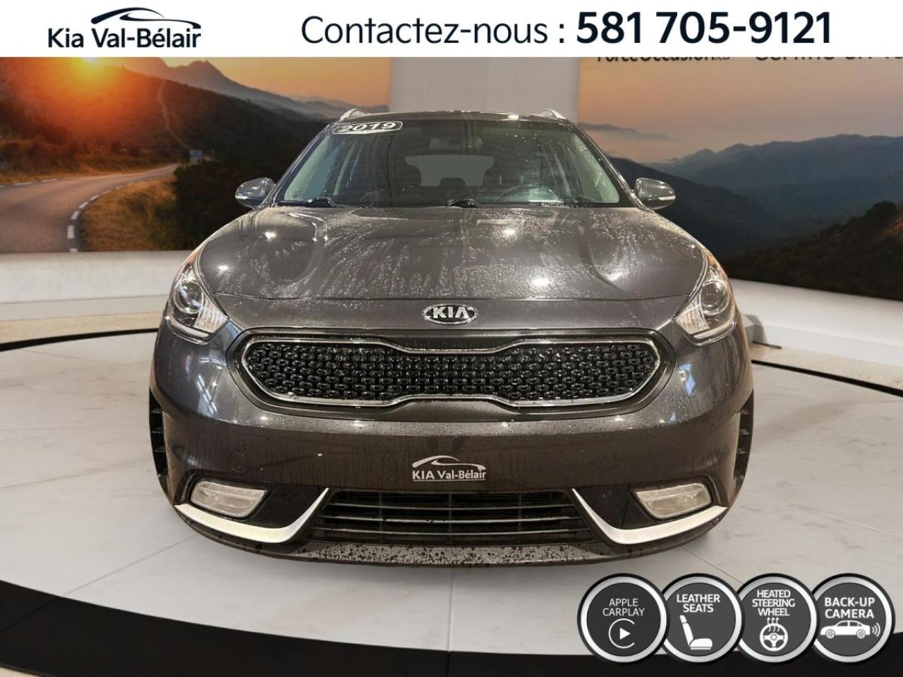 Used 2019 Kia NIRO EX *A/C *CRUISE *CAMERA *VOLANT CHAUFFANT for sale in Québec, QC