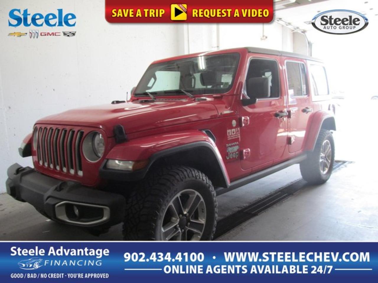 Used 2021 Jeep Wrangler Unlimited Sahara *GM Certified* for sale in Dartmouth, NS