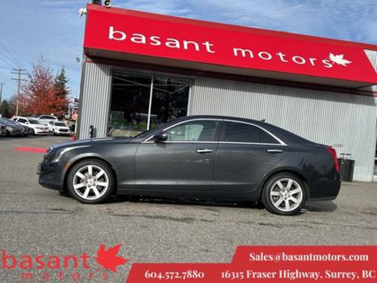 Used 2014 Cadillac ATS Leather, Alloy Wheels, Push to Start!! for sale in Surrey, BC